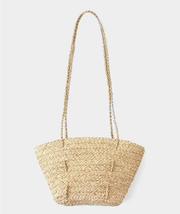 

Handmade Raffia Straw Bag Shoulder Bag Beach Bag