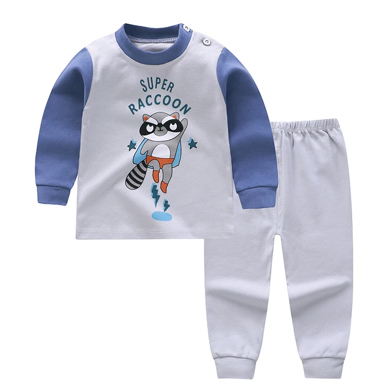 

Winter wholesale Boy Kids Pajama Sets 100% Cotton Children Sleepwear Kids Pyjamas, Picture shows