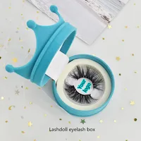 

Lashdoll new style eyelash box with low MOQ and mink eyelashes