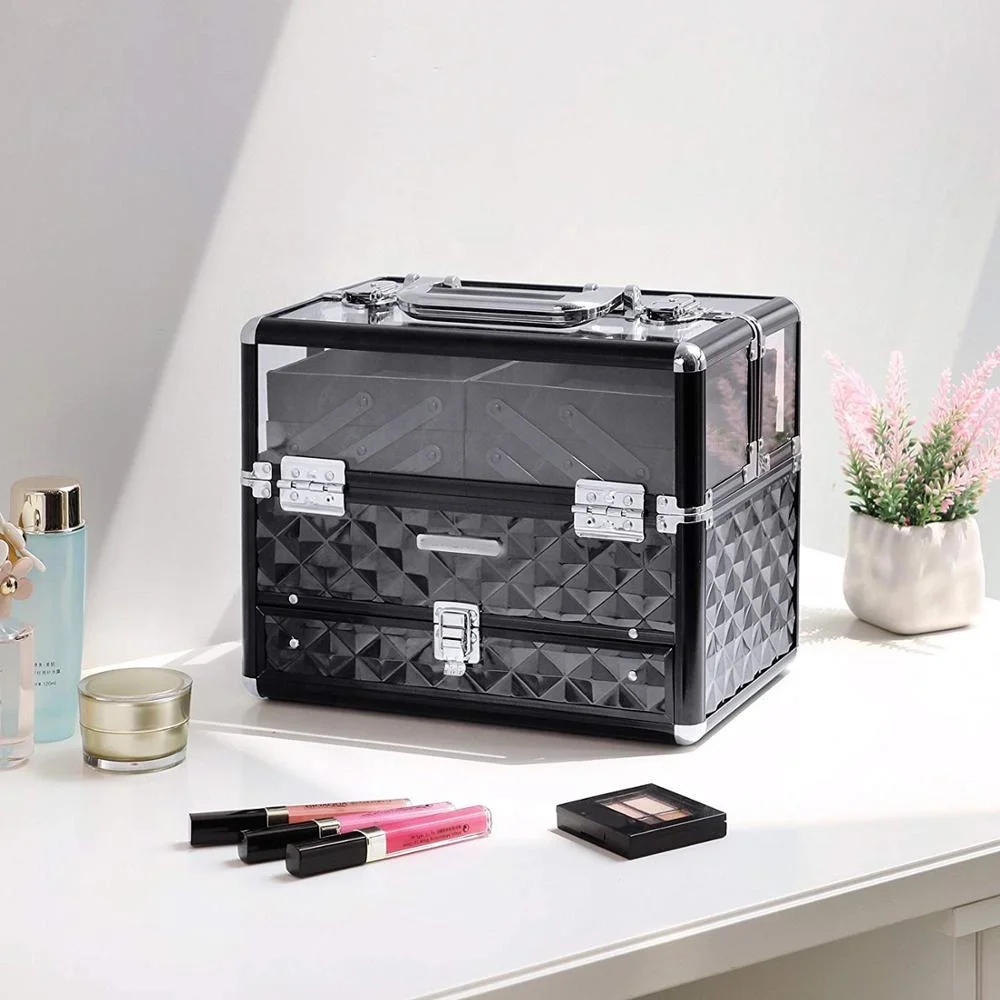 
Multi-purpose Aluminum Acrylic Vanity Case for Makeup 