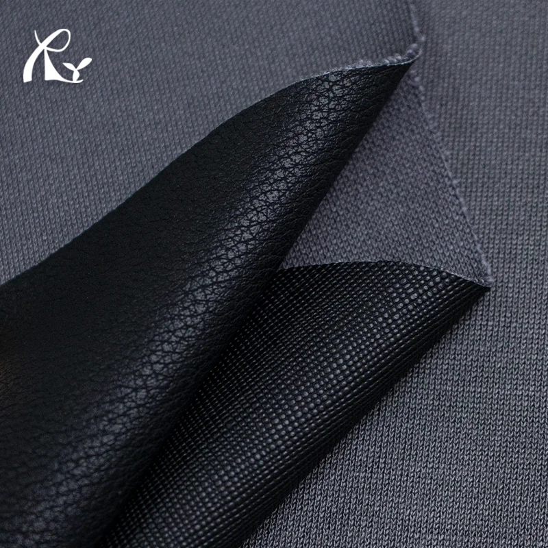 0.6mm Eco-friendly Hydrolyze-resistant PU Embossed Waterproof Leather for Sofa Chair & Car Furniture