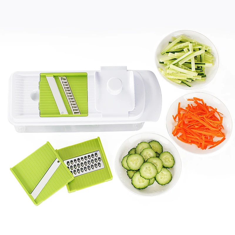 

Stainless Steel Blades Manual Mandoline best vegetable slicer