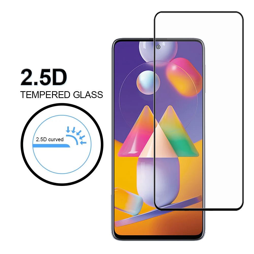 2.5d 9h高硬度钢化玻璃屏幕全胶手机保护屏
