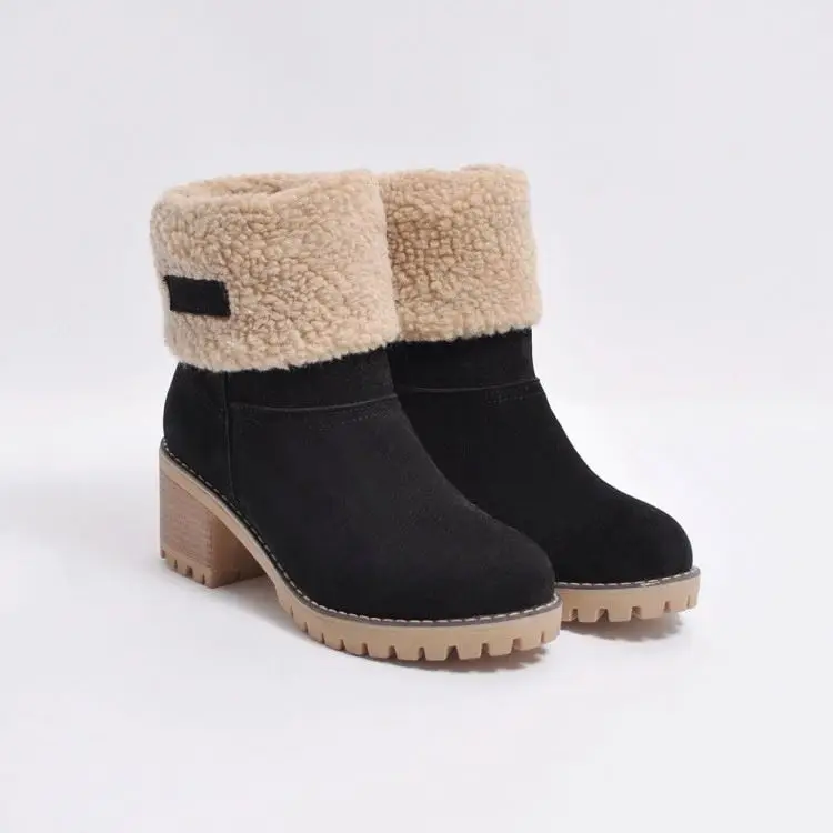 

Factory Made Wholesale Snow Boots Women Winter Boots Fur Snow Boots