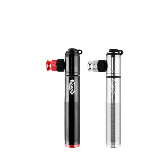 

New mini aluminum alloy pump for road and mountain bike inflater, Black/silver