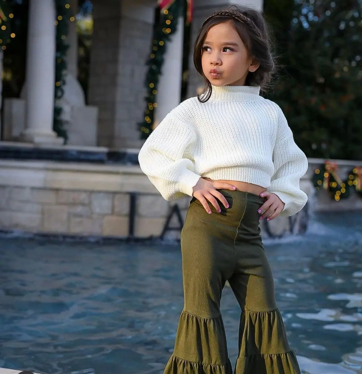 

Baby Girl Boy Cotton Sweater Solid Candy Color Spring Autumn Winter Child Loose Knitted Pullover Top Baby Clothing 3M-7Y