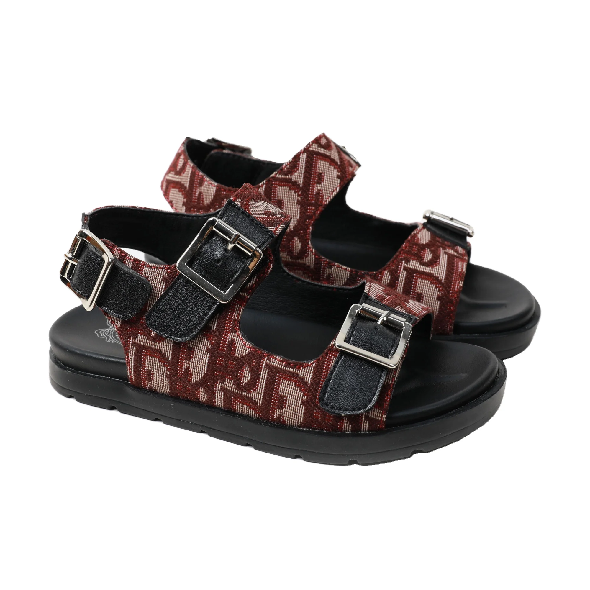 

new sandals are designed to be cute and elegant, Red