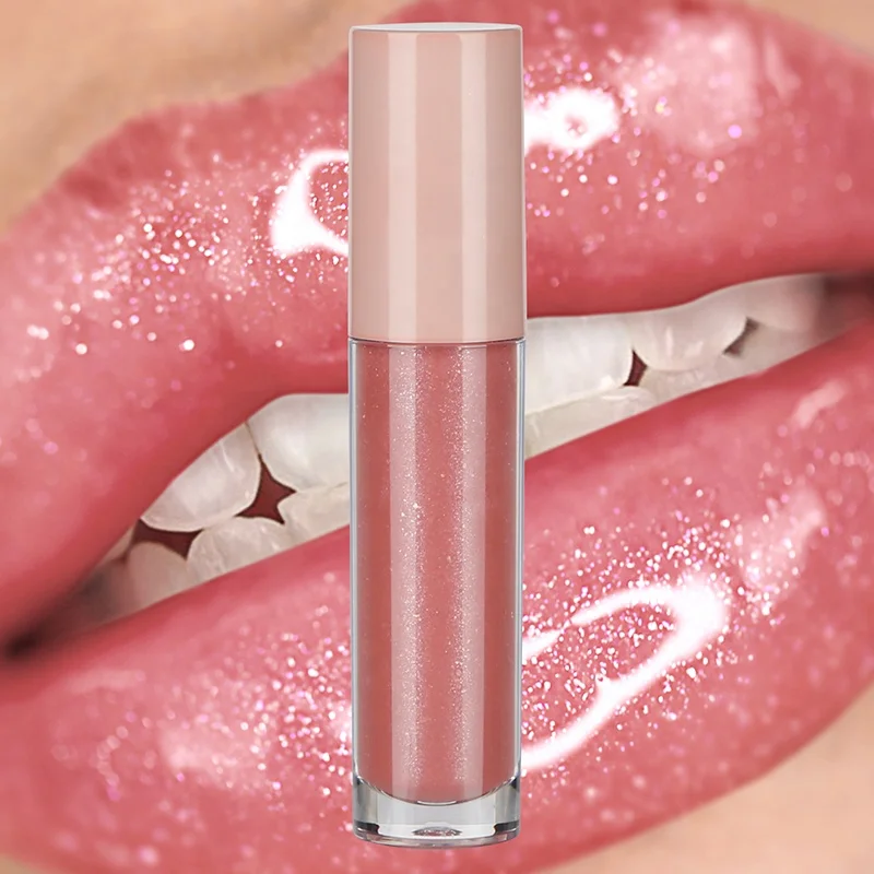 

W2 Vegan cruelty free clear wow lip gloss private label shiny lip gloss