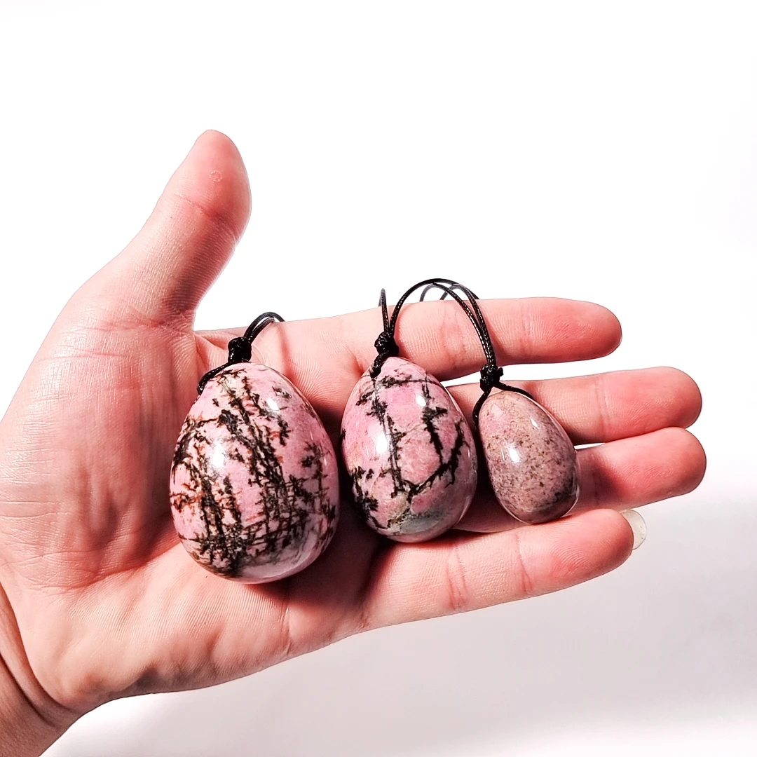 

Popular design natural red jasper kegel yoni eggs for women vaginal exercise sex toys set