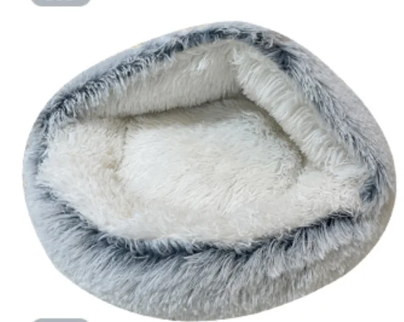 

Pet Bed Round Cushion Cat House 2 In 1 Warm Basket Cat Sleep Bag Nest Kennel For Small Dog Cat