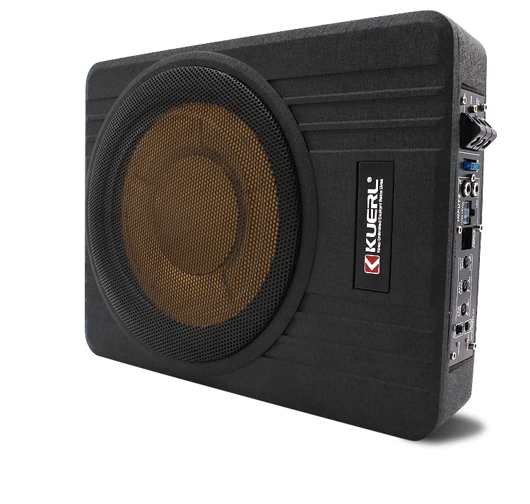 Hot Model 10 Inch Car Audio Under Seat Slim Subwoofer Big Power Active