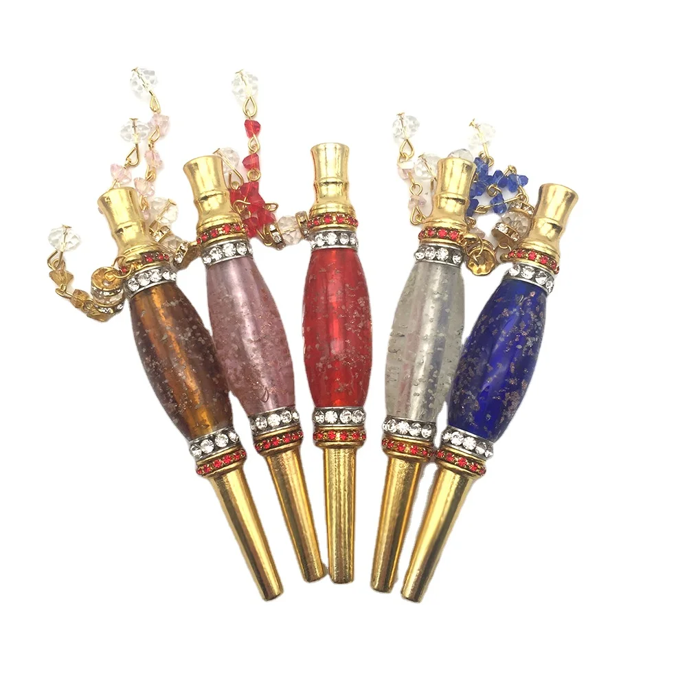 

Top grade hot selling hookah accessories blunt holders cigarette holder creative matching diamond luminous blunt holder smoking