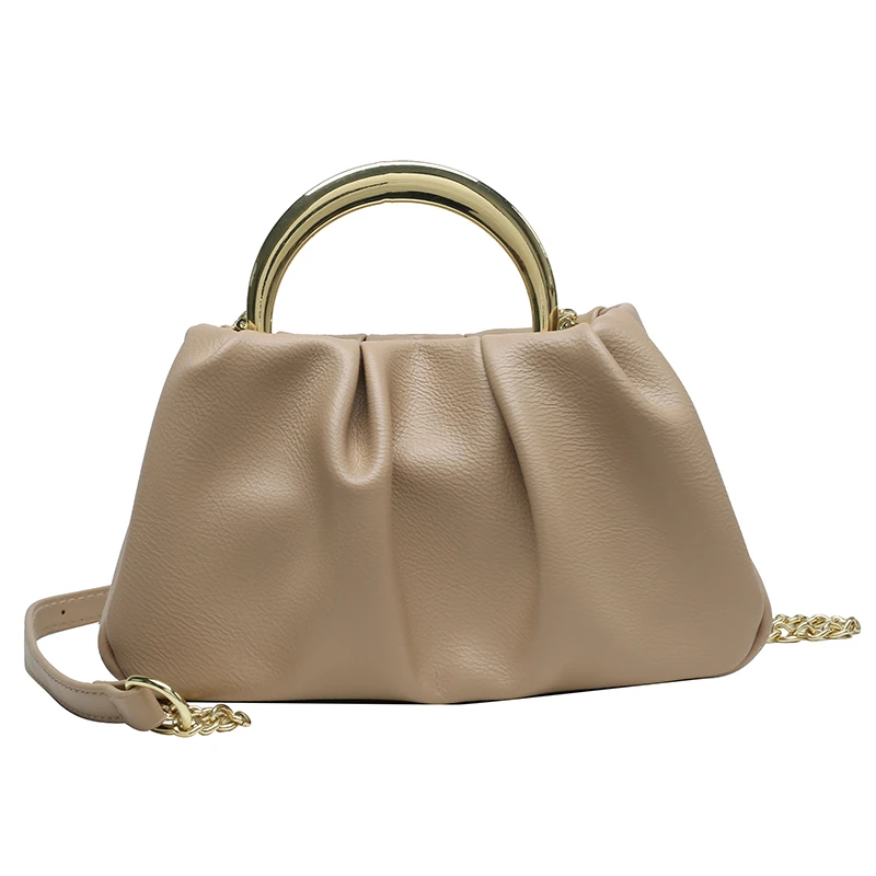 

2021 New style ins high quality cloud bag women handbags chain crossbody bags for women, 5 colors