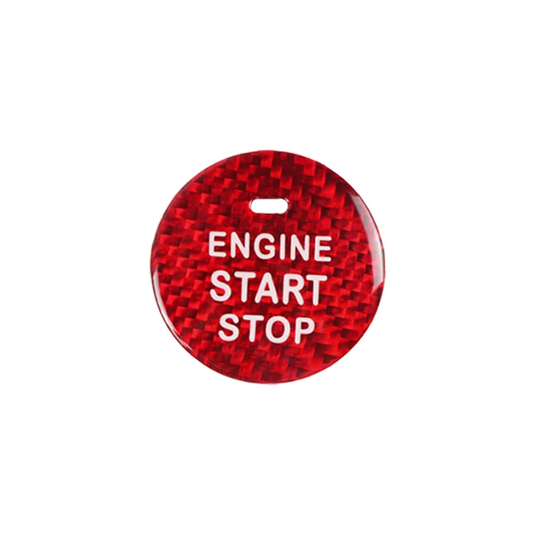 

Es Factory Wholesale Carbon Car Accessories Carbon Fiber Car Engine Start Stop Button Cover For Lexus Es Is Lx Ct
