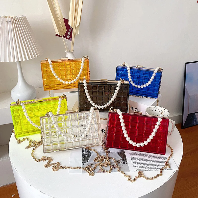 

Designer Purses 2021 Tote Bags Women Hand Bags Fashion Ladies Luxury Cute Designer Cosmetic Women Jelly Purses Handbags Box Bags