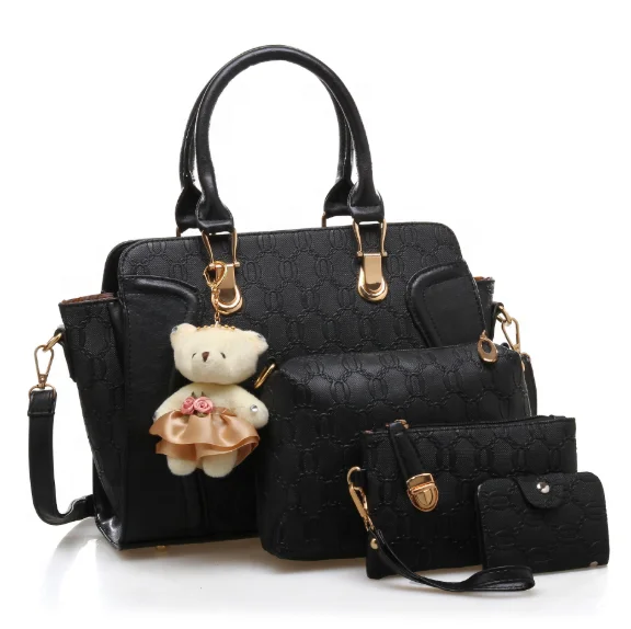 

Women Fashion Handbags Wallet Tote Bag Shoulder Bag Top Handle Satchel Purse Handbags Set 4pcs 1pc/poly Bag PVC 4 Season CN;GUA, Customized color