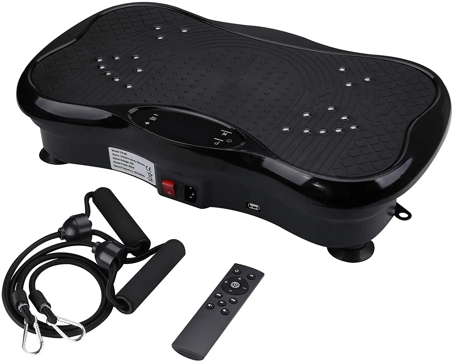 

Electric Body Vibration Plate Small Gym Equipment Weight Lose Foot Professional Mechanical Linear Vibration Plate