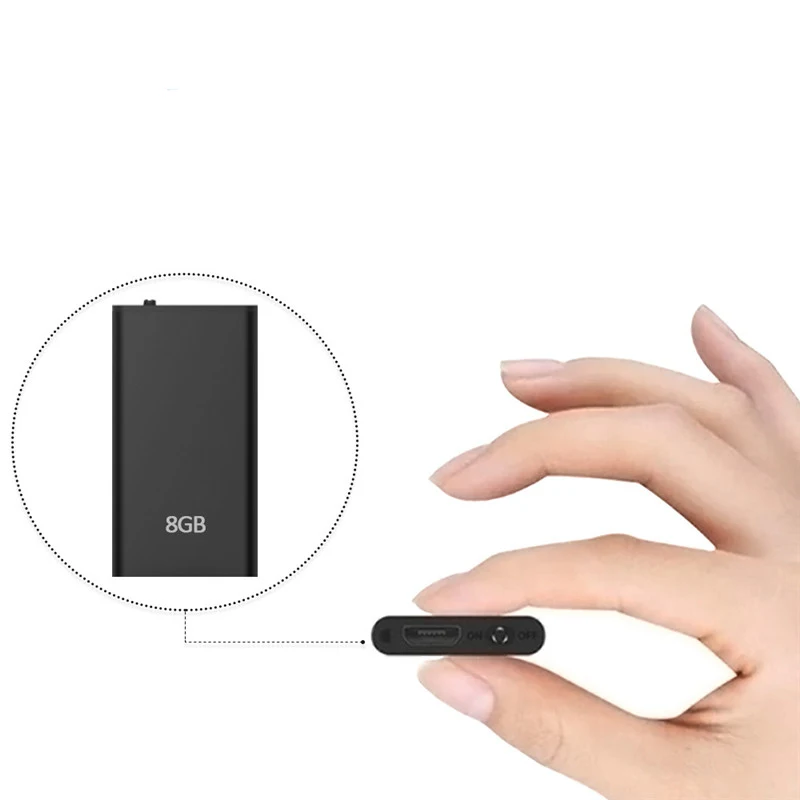 

QZT smallest mini digital voice recorders spy voice recording device