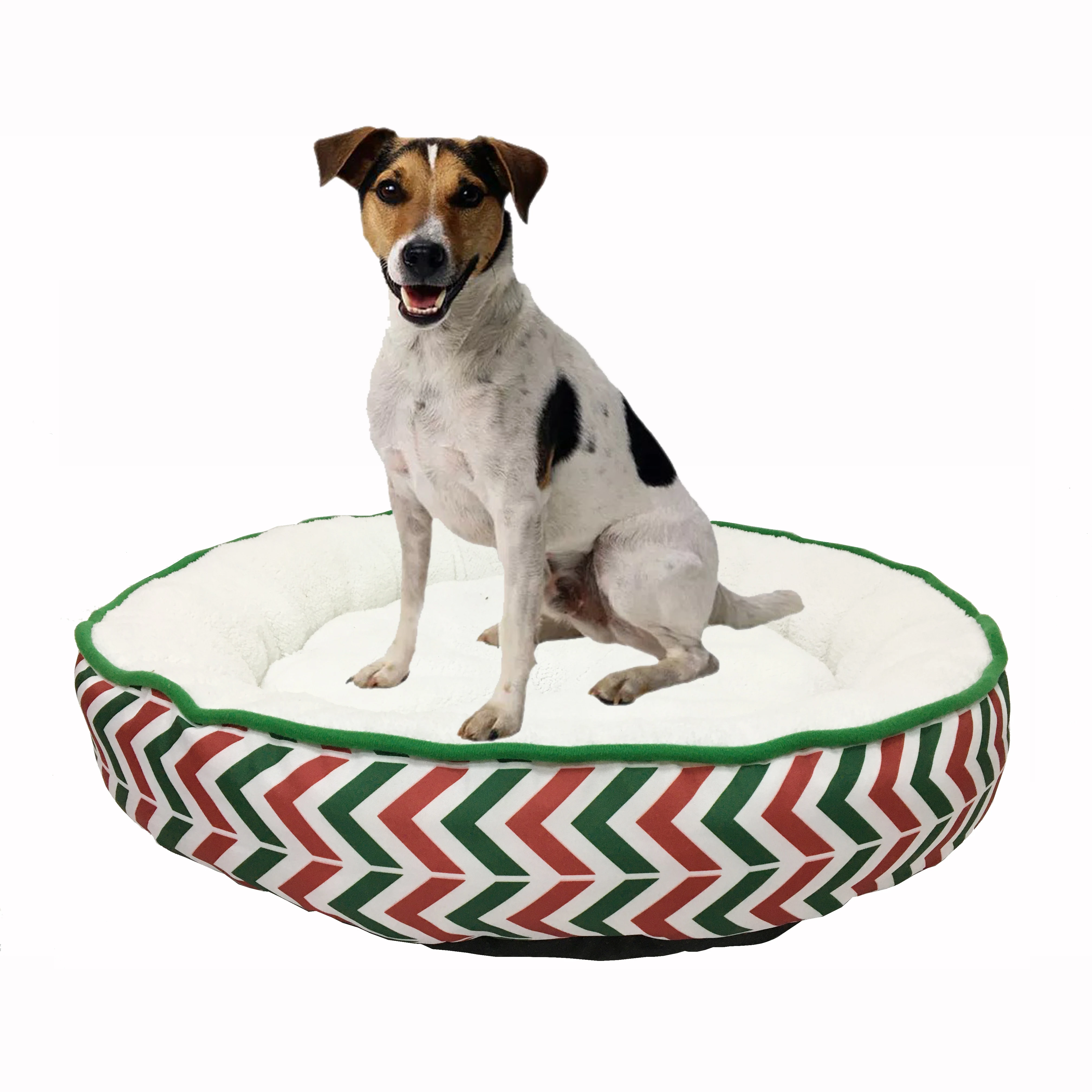 

pet bed kennel soft plush Christmas Holiday type winter wholesale luxury dog bed, Picture