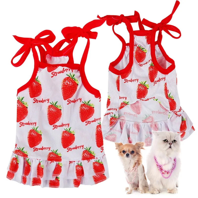 

COLLABOR Luxury Popular Brand Dog Clothes Cat Dog Skirt Pet Dress