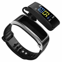 

2 in1 y3 smart watch bracelet 2019 with BT v3.0 wireless earbuds smart watch heart rate monitor blood pressure Fitness Tracker
