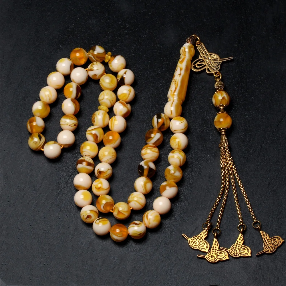 

Muslim Chain Islamic Tasbeeh Kehribar Amber Prayer Beads Rosary Round Saudi Arabia Lynx Stone Tasbin Tasbih Misbaha