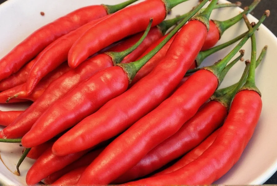 Ripe vs Unripe Chilies Japones