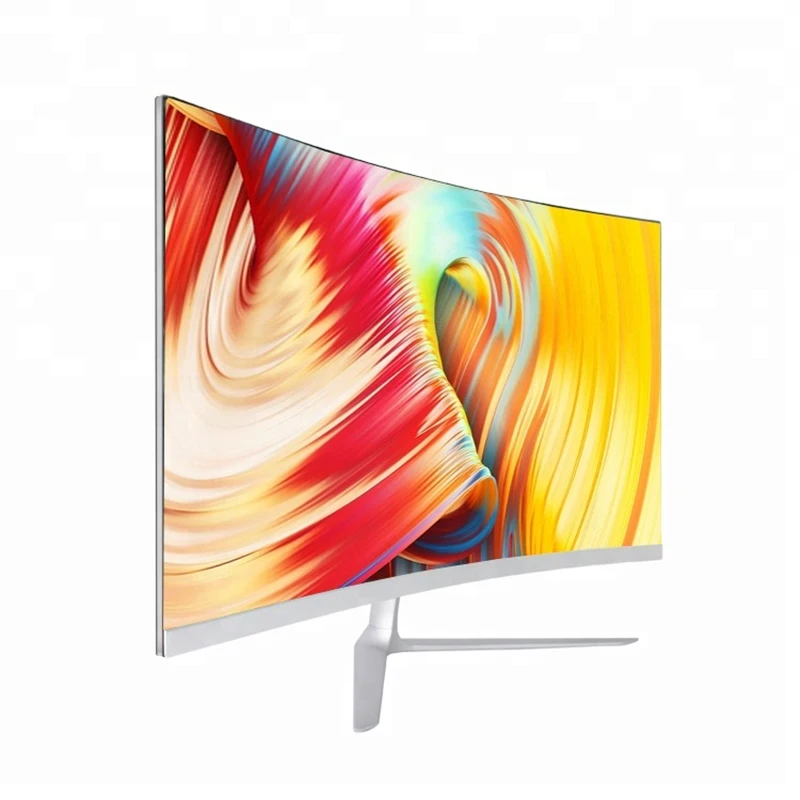 

wall mounted curved pc desktop 24 inch lcd monitor computor