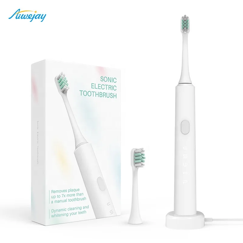 

China Manufacturer Supplier IPX7 Waterproof Free LOGO Design Rechargeable Sonic Electric toothbrush