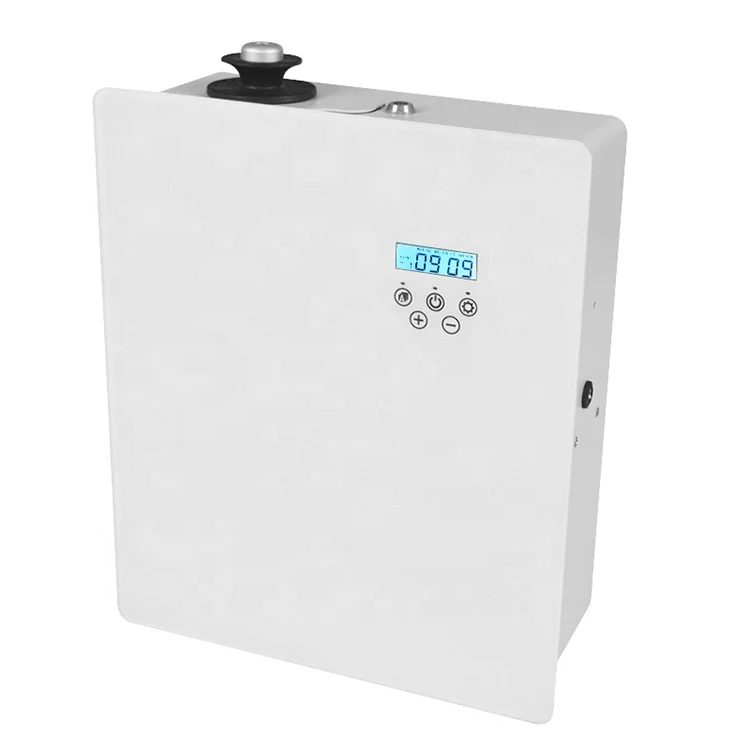 

CNUS S1500 Customize 500ml Timer Nano Cold Mist Maker Aerosol Dispenser Air Freshener HVAC Fragrance Diffuser, Black white