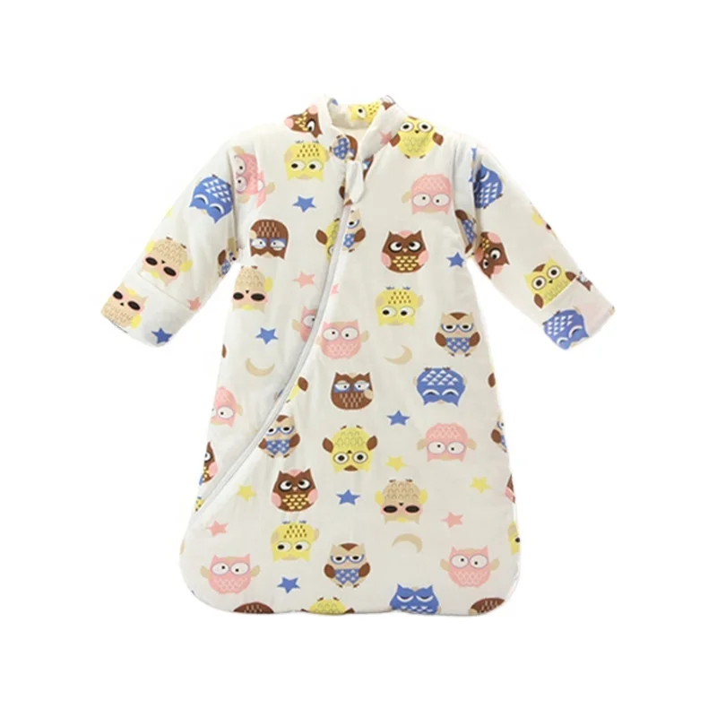 

2021 New design best selling cotton costumize baby sleeping bag