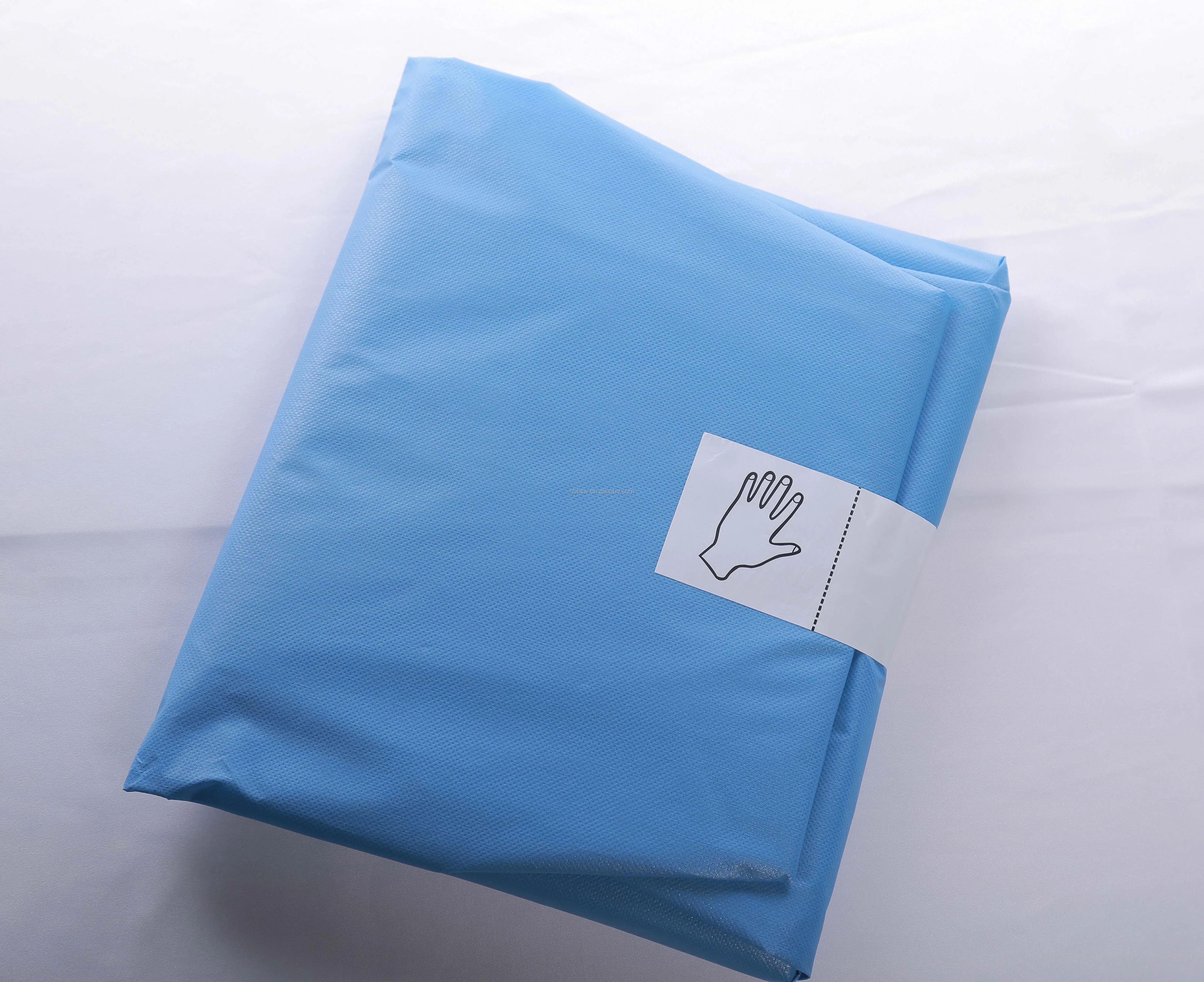 oem防水无纺布无菌一次性通用手术包医院手术悬垂包