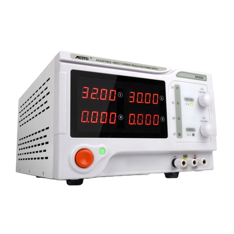 

High-Power Regulated DC Power Supply With High Precision and High Stability Output 30V 30A Mestek DP3030 Power Supply