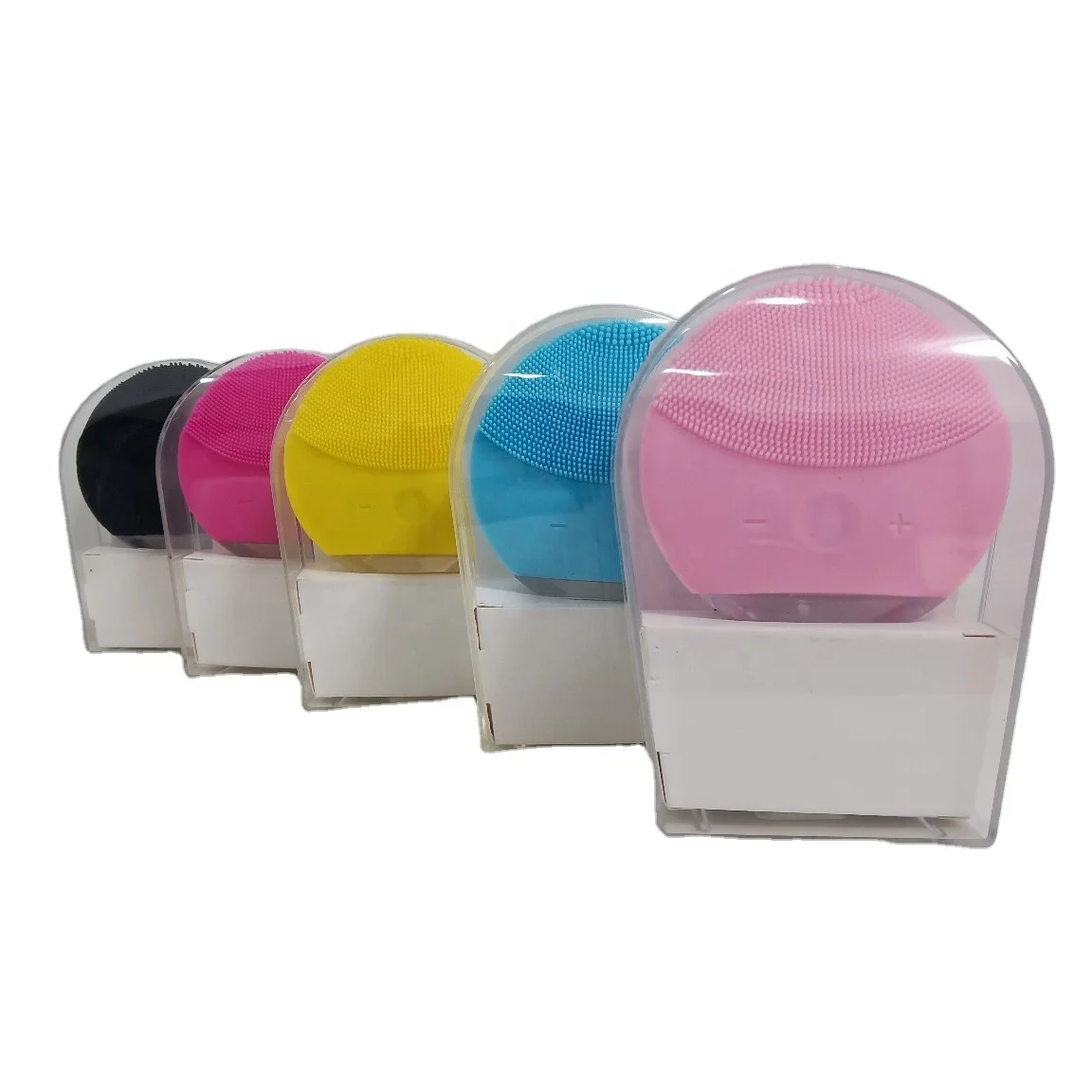 

Hot new China Donnguan factory best selling high quality silicone face cleanser and massager brush, Customized color