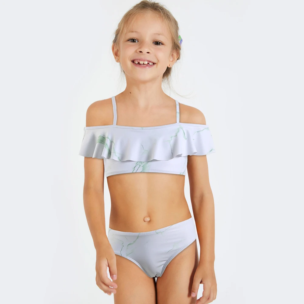 

2021 Custom Girl Swimsuit Tie-Dyed Bikini swimwear Two Pieces Sexy Girl Beachwear