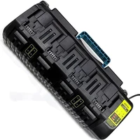 

Fast charging DCB104 Li-ion Battery charger For DeW alts 12V 14.4V 18V 20V DCB118 DCB200 4 port charger with USB Port