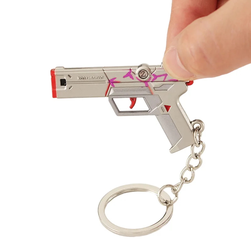 

Valorant knife gun Astra Skye Killjoy Yoru Riot Games sage ring jett regalos y sets devalor keychain metal crafts keychain