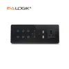EVA LOGIK OEM ODM WiFi Led Light Switch IOT Smart Home Wall 6 gang Panel Touch Switch Control fan with a socket