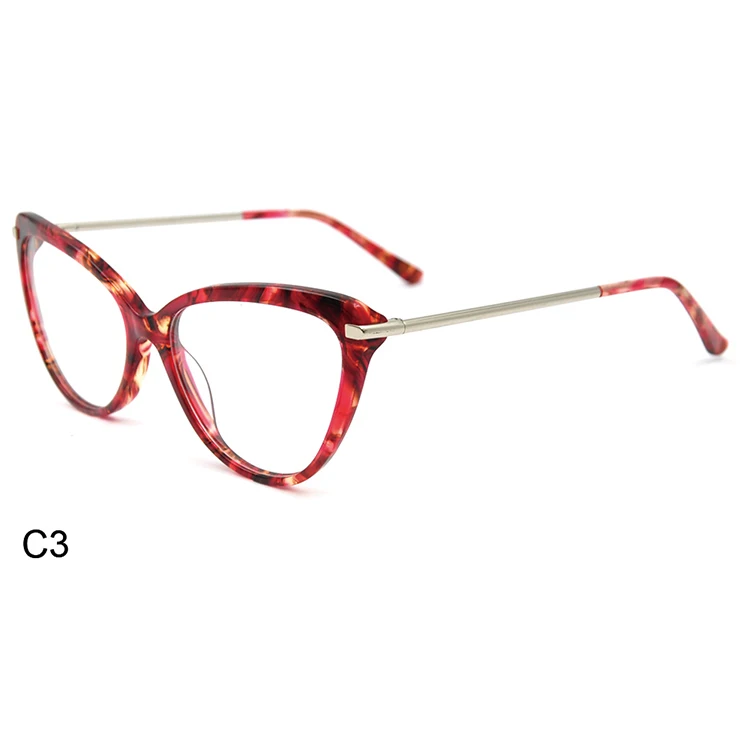Acetate frames optical women new years 2020 glasses latest glasses frames for girls