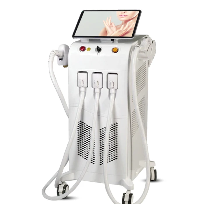 

Multifunction laser beauty machine IPL+RF+Nd Yag+ diode laser tattoo removal ipl 4in1