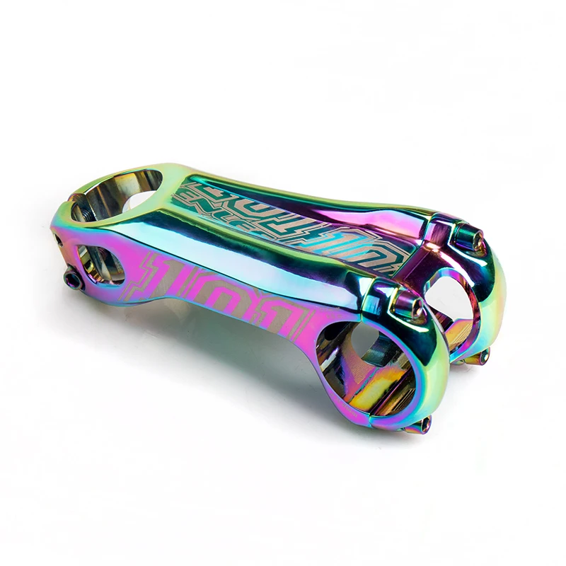 

ENLEE custom oem bicycle stem bicycle stem 31.8*90 mm Alloy bicycle stem, Rainbow