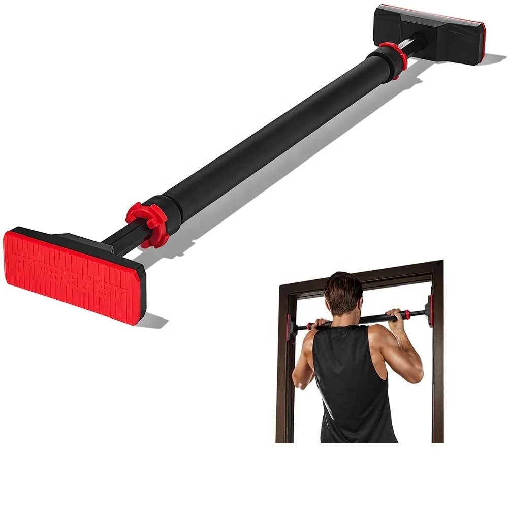 

Wellshow Sport Home Gym Adjustable Wall Doorway Door Pull Up Bar Chin Up Bar Fitness Equipment, Customized