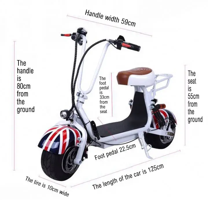 

Multifunctional For Adults Electric Tricycle Scooter