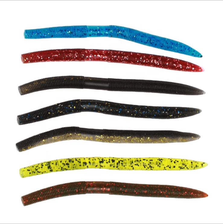 

14cm 8.5g Simulation Earthworm Fishing Worms Artificial Fishing Worms Lures Soft Bait Fishing Tackle