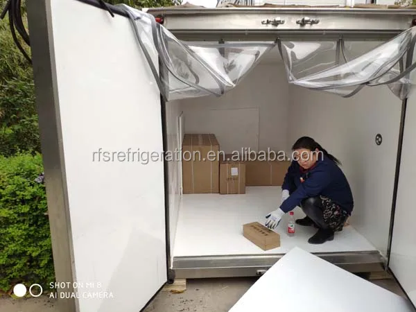 front mount  Trucks Cooling System for refrigerated body  container 