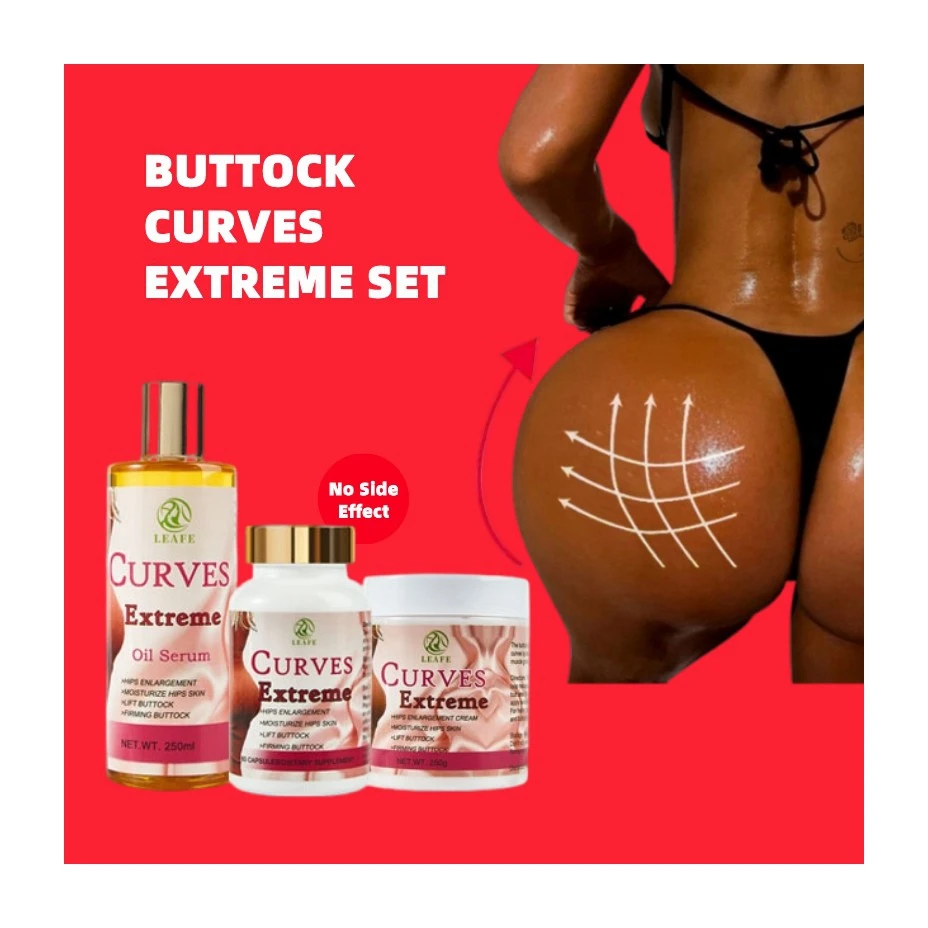 

Customizable Private Label Hip Enlargement Cream Highlights The Curved Butt Firming Buttocks Cream Set Enlargement Feature