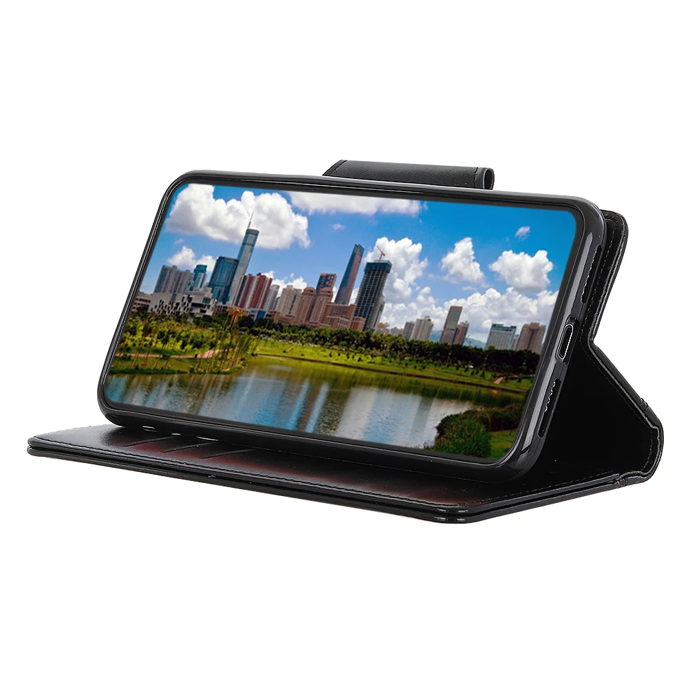 

Millan pearlescent pattern PU Leather Flip Wallet Case For UMIDIGI A7S With Stand Card Slots, As pictures