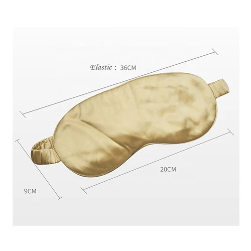 

High Quality Fully Adjustable Custom Silk SatinSleeping Eye Mask For sleep
