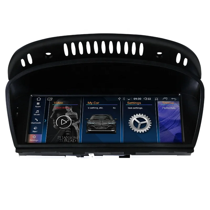 

8.8'' IPS DSP CarPlay 4G Android 12 Car Video Player for BMW 5 Series E60 E61 E63 E64 3 Series E90 E91 E92 CCC CIC