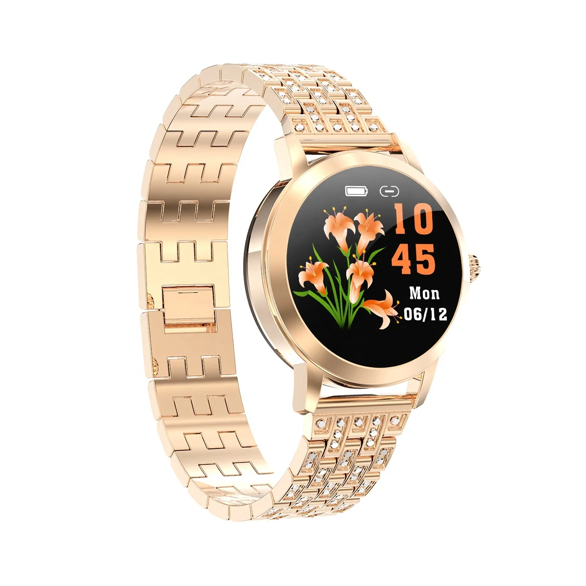 

Smartwatch 2020 New Sport Blue tooth Watch Smart Watch with Heart Rate Monitor Camera Smart Watch, Sliver,gold